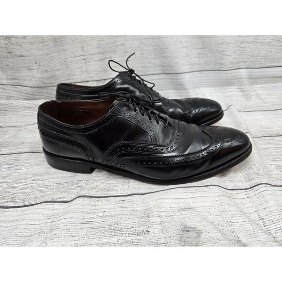 Allen Edmonds McAllister Men\'s Black Oxford Shoes 12 D main image 12